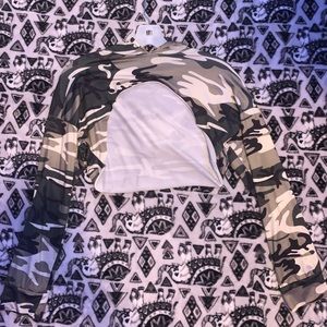 Long sleeve camouflage